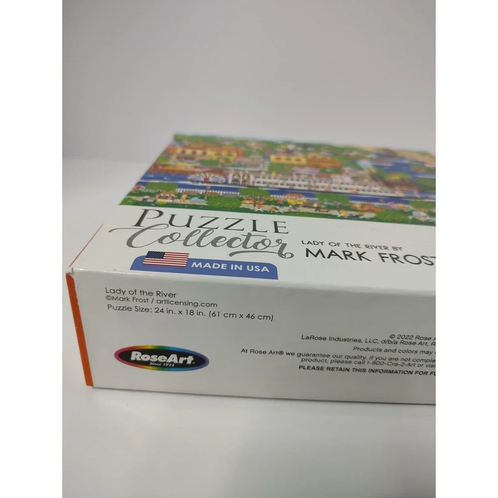 Puzzle Collector Lady of the River by Mark Frost 300 Piece Puzzle Factory Sealed